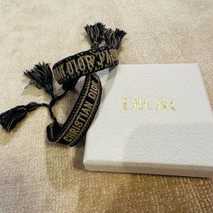 SALE ALERTS ‼️ J’adior bracelet set - Navy Blue Dior oblique cotton